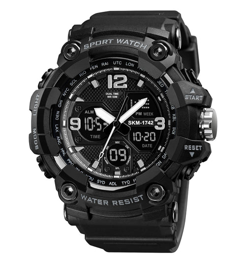 Shockproof Digital Chrono watch included in bundle