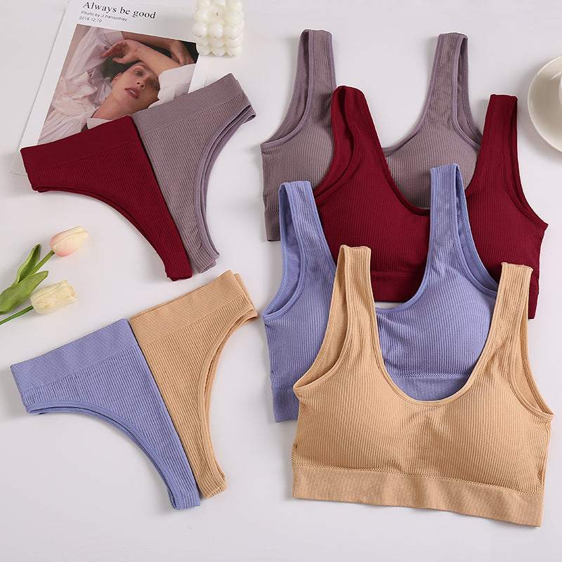 The Seamless Bra & Panty Set