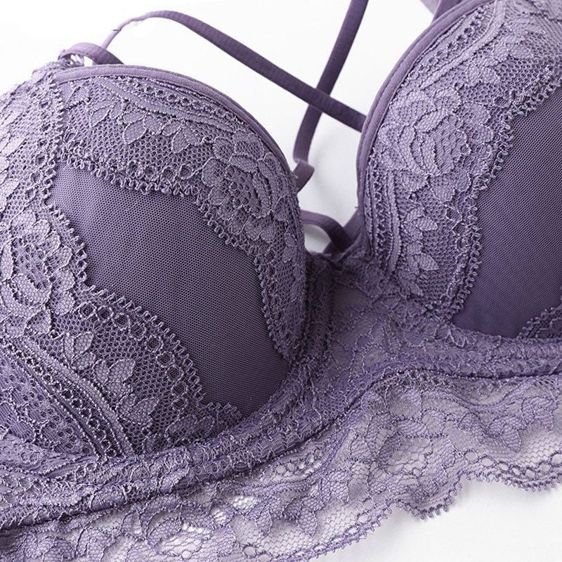 The Lace Push-Up Bra Set