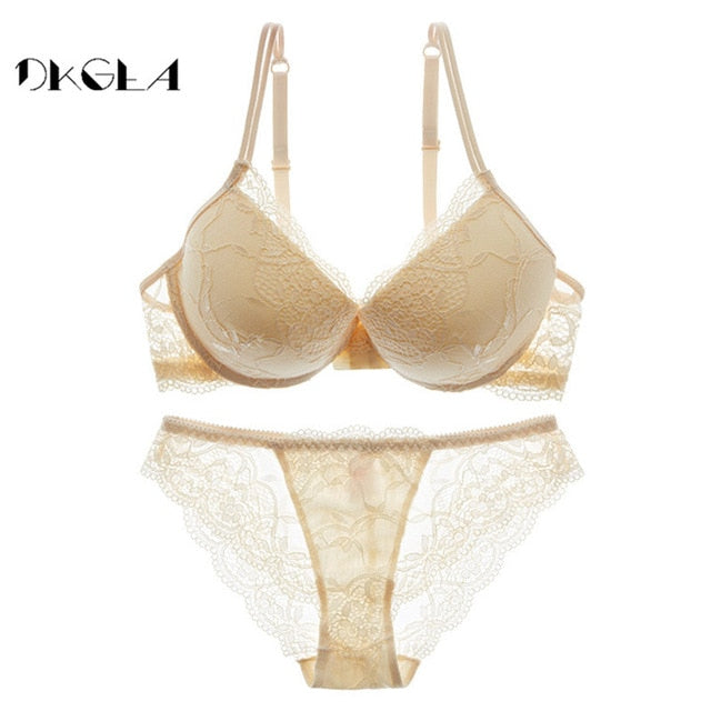 The Cotton Push-Up Bra Set