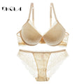 The Cotton Push-Up Bra Set