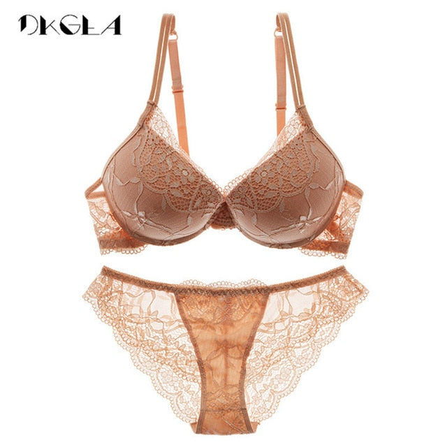 The Cotton Push-Up Bra Set