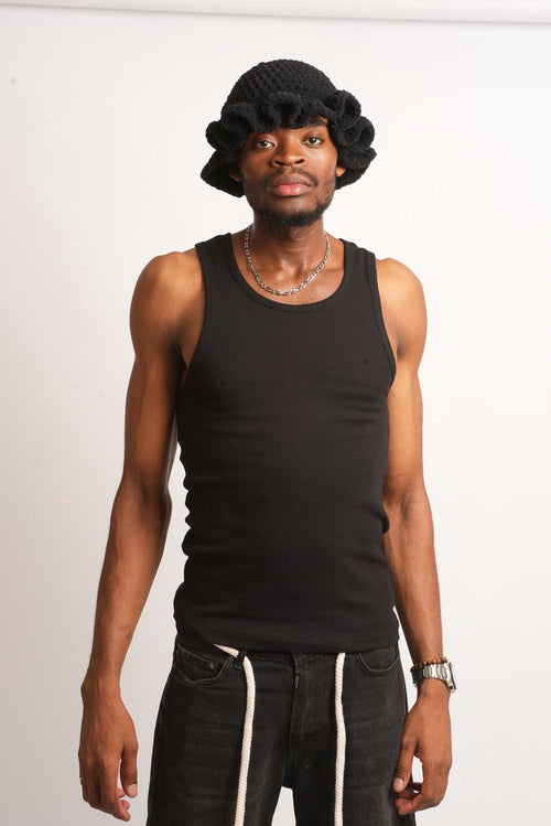 Slim-Fit Cotton Tank Top included in bundle